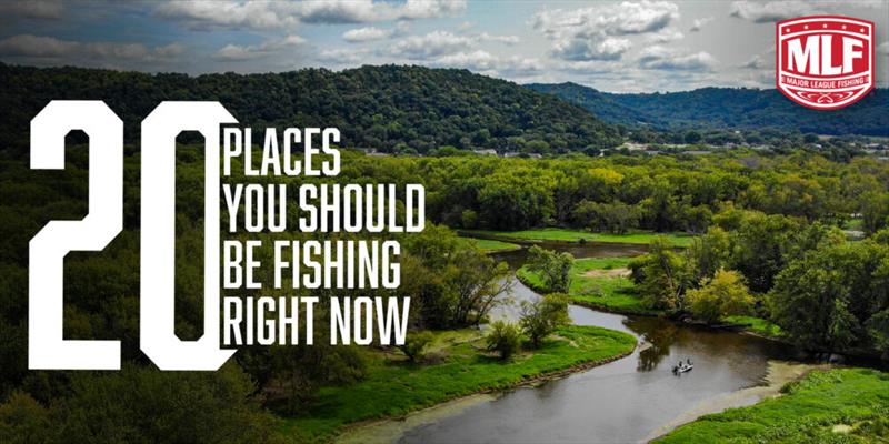 20 places you should be fishing right now photo copyright Major League Fishing taken at  and featuring the Fishing boat class