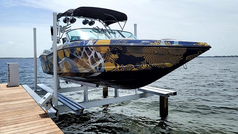 Sunstream® Helix-P and SPS - photo © Sunstream Boat Lifts