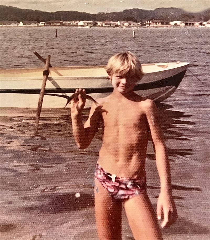 A young ET with a Garfish photo copyright Andrew Ettingshausen taken at  and featuring the Fishing boat class