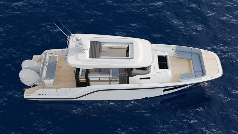 Wayfinder 38 - Side perspective open aft seat water - photo © AIATA