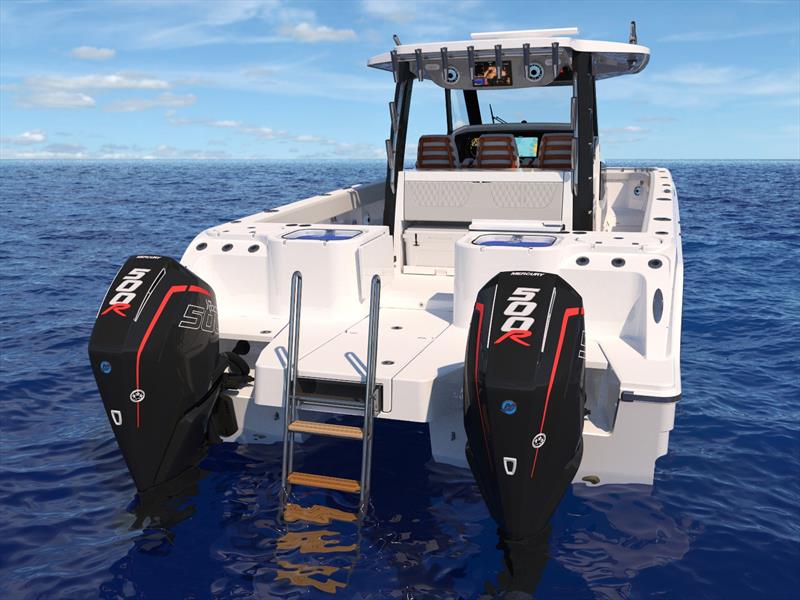 Aquila 36 Molokai - rendering - photo © Aquila Boats