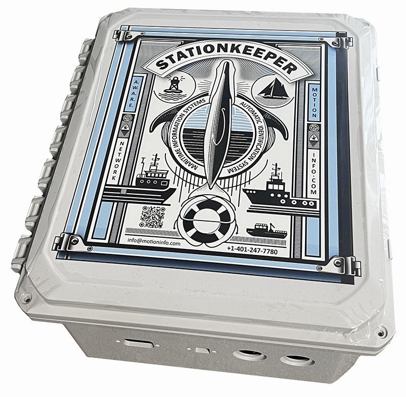 StationKeepers are shore-based AIS transceivers produced by MotionInfo photo copyright MotionInfo taken at  and featuring the Fishing boat class