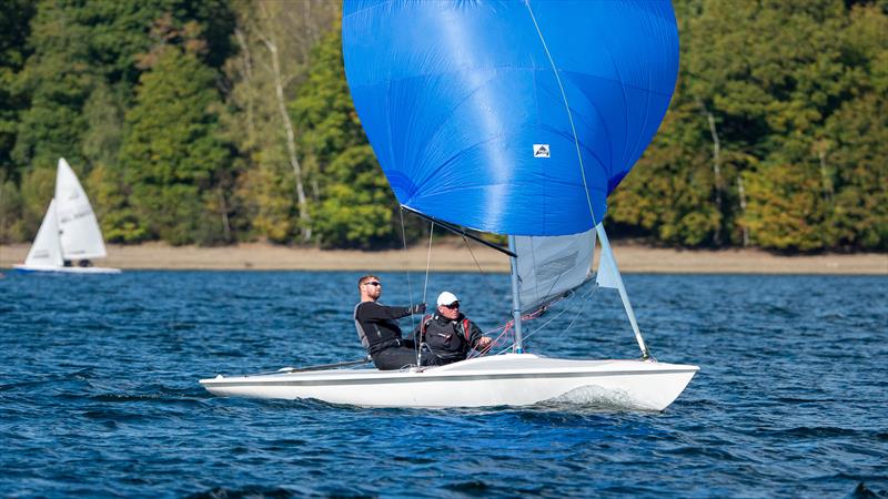 2022 Flying Fifteen Belgian Championship photo copyright Alain Destatte taken at Sports Nautiques de l'Eau d'Heure and featuring the Flying Fifteen class