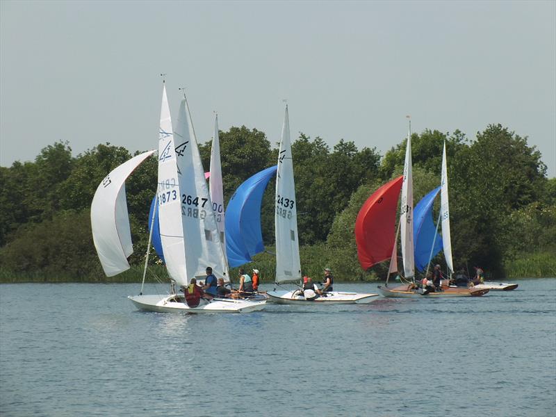 Middle Nene Flying 15 Open photo copyright Wilf Kunze taken at Middle Nene Sailing Club and featuring the Flying Fifteen class