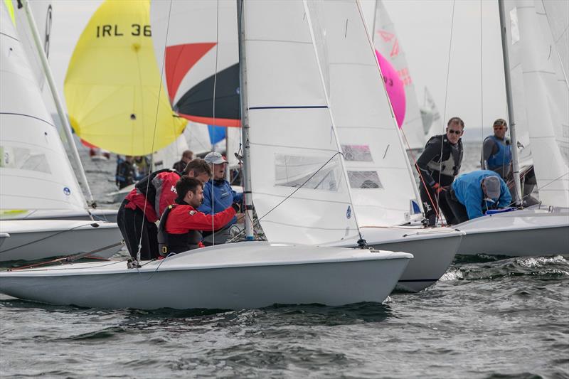 Flying Fifteen British Isles Championships 2024 at Strangford Lough photo copyright Simon McIlwaine / www.wavelengthimage.com taken at Strangford Lough Yacht Club and featuring the Flying Fifteen class