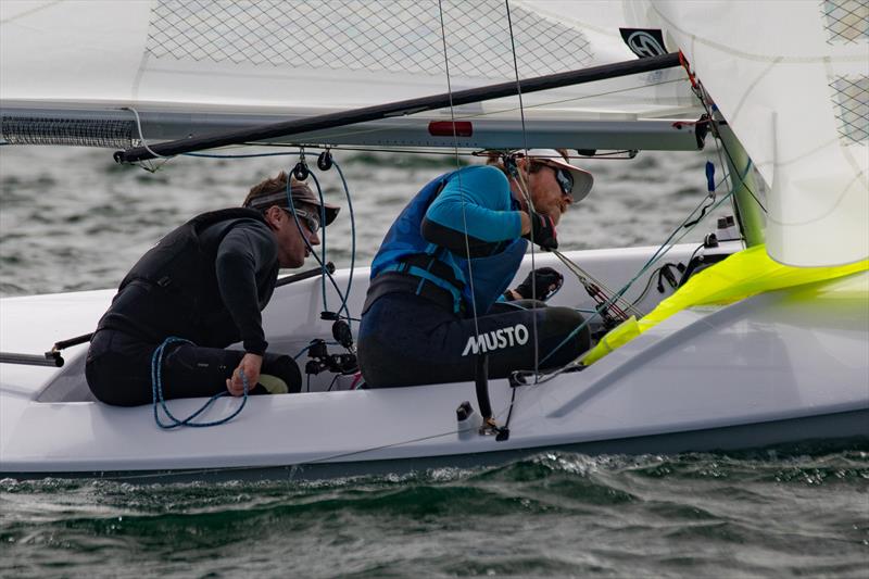 Flying Fifteen British Isles Championships 2024 at Strangford Lough photo copyright Simon McIlwaine / www.wavelengthimage.com taken at Strangford Lough Yacht Club and featuring the Flying Fifteen class