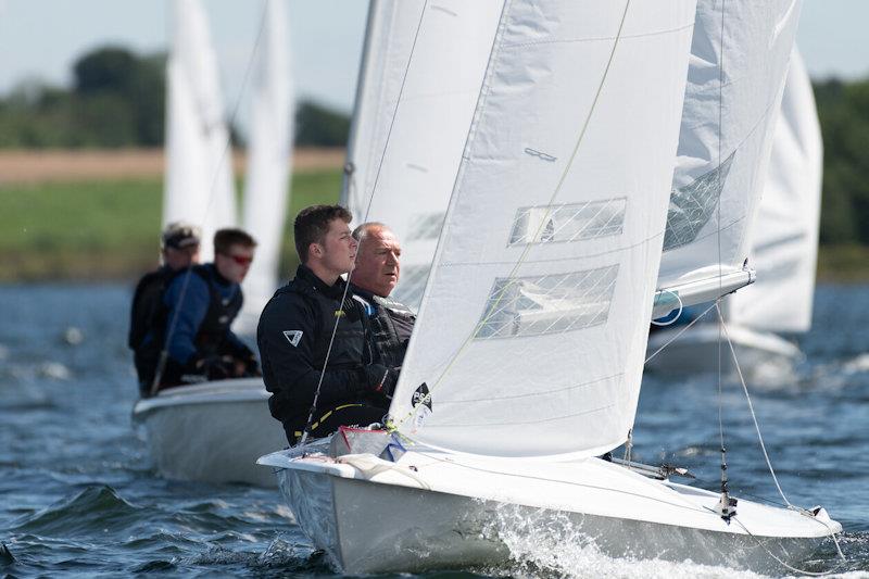 Dave and Harry Lucas - Gill Flying Fifteen Inland Championship at Grafham photo copyright Paul Sanwell / OPP taken at Grafham Water Sailing Club and featuring the Flying Fifteen class