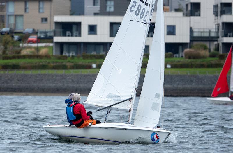 Belgian Flying Fifteen Championship 2024 photo copyright Destatte Alain taken at Sports Nautiques de l'Eau d'Heure and featuring the Flying Fifteen class