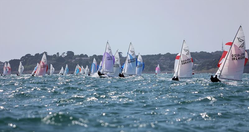 Race 4 reach to the finish on day 2 of the 2025 Flying Fifteen Worlds at the WPNSA - photo © Mark Jardine