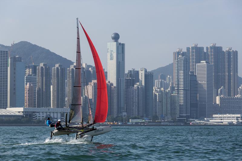 Cariad Trophy - Good pace past Western photo copyright Guy Nowell taken at  and featuring the Flying Phantom class