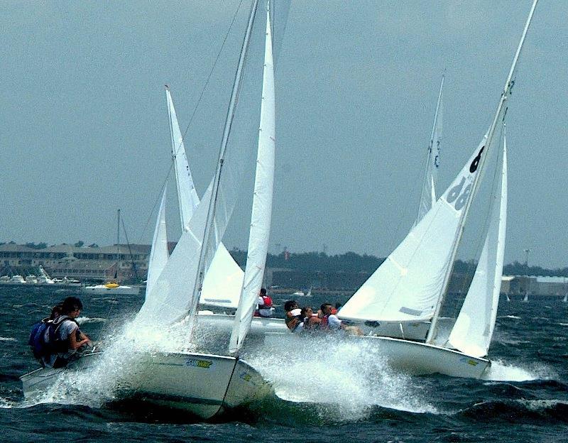 Flying Scot racecourse action - photo © Talbot Wilson