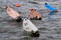 John Haine sailing his ICE (74) makes the best progress to windward - Footy National Championship at Frensham © Roger Stollery