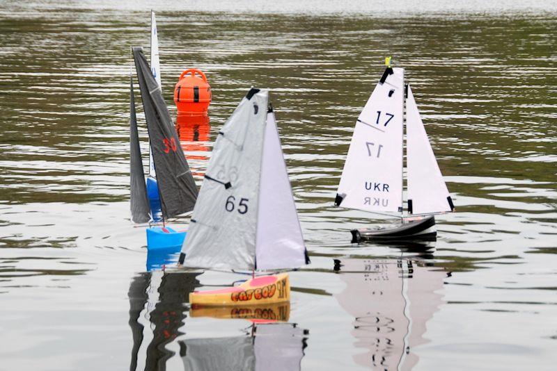 Vlad 17 gets the best start - Footy class Videlo Globe at Frensham Pond - photo © Roger Stollery