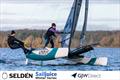 William and Megan Smith finish 2nd in their F18 at the Gill Grafham Grand Prix © Tim Olin / www.olinphoto.co.uk