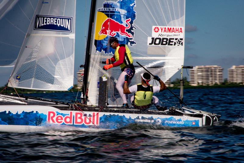 F18 Worlds at Sarasota day 5 - photo © Ellinor Walters