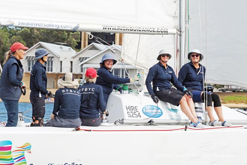 2022 Women State Keelboat Championship photo copyright Rick Steuart taken at Royal Perth Yacht Club and featuring the Foundation 36 class