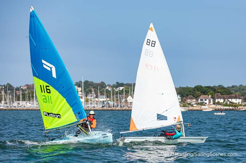 Slow Handicap - Fusion and ILCA 4, on Bournemouth Digital Poole Week 2024 Day 3 - photo © David Harding / www.sailingscenes.com