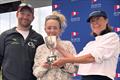 Race 3 Winners, Diana Kissane and Graham Curran - GP14 Leinster Championship at Howth © Judith Malcolm