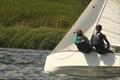 Brent Regatta 2024: University of Southampton Sailing Team members Lucy Street and Oli Hale © Joy Walter, Welsh Harp Sailing Club