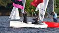 All Female boat of Zena Eaton Bolton SC and a last minute stand in crew from RWYC during the Royal Windermere GP14 Northern Bell Open © David Heron