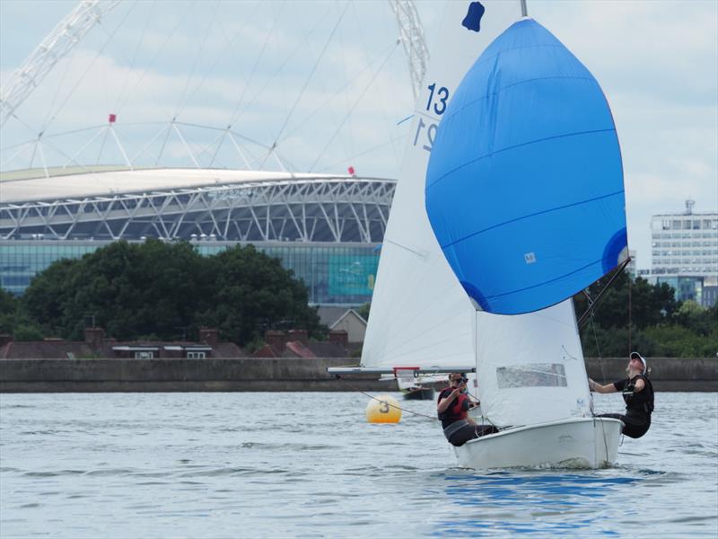 GP14 Masters and Youth Championships at Welsh Harp photo copyright Luke Howard taken at Welsh Harp Sailing Club and featuring the GP14 class