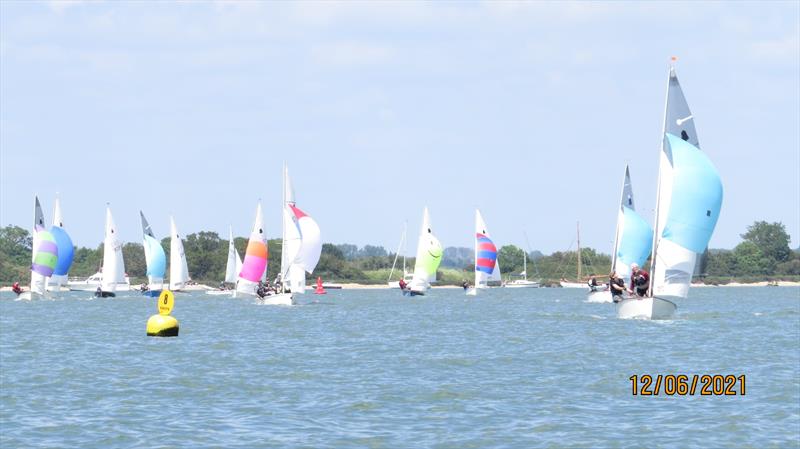 GP14 Open at Maylandsea Bay photo copyright Phil Spillane taken at Maylandsea Bay Sailing Club and featuring the GP14 class