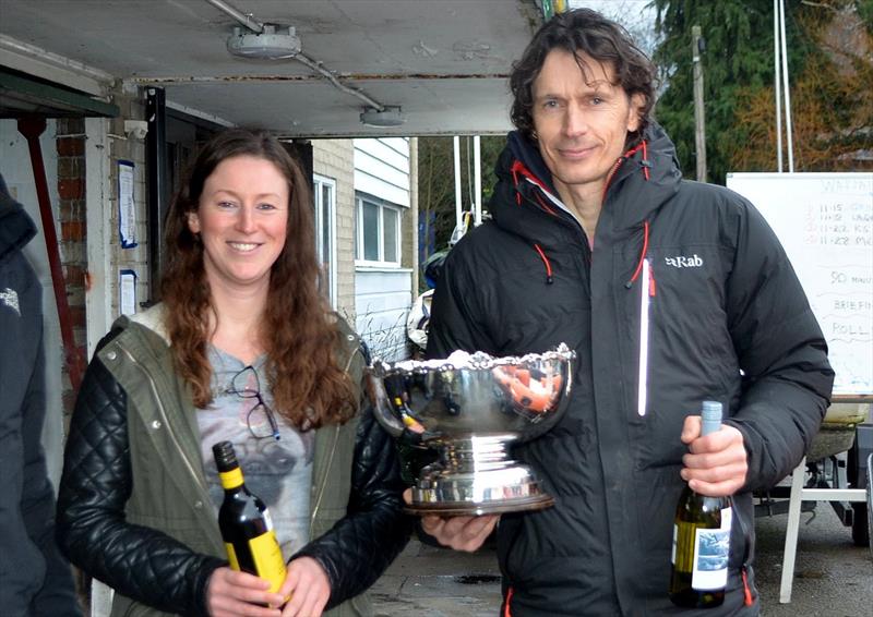 Mark Wolf and Charlotte Cotter win The Wembley Wassail Pursuit Race 2022 - photo © Mark Heretier