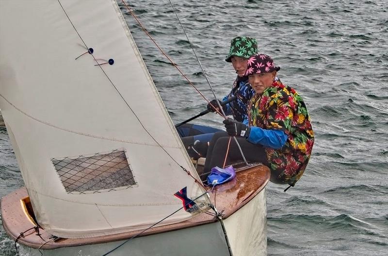 Max and Tighe, colourful during the GP14 Leinsters at Mullingar - photo © Andy Johnston