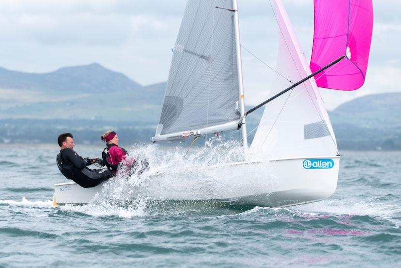 Russ and Ali Cormack photo copyright Richard Craig / www.SailPics.co.uk taken at  and featuring the GP14 class