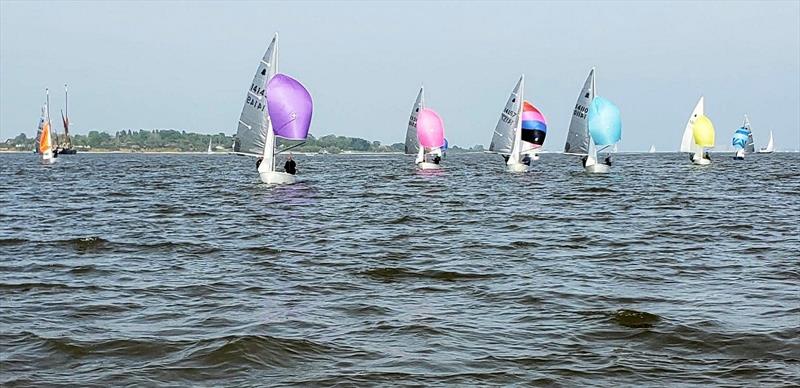 GP14 Southern Travellers at Maylandsea Bay photo copyright Kenny / MBSC taken at Maylandsea Bay Sailing Club and featuring the GP14 class