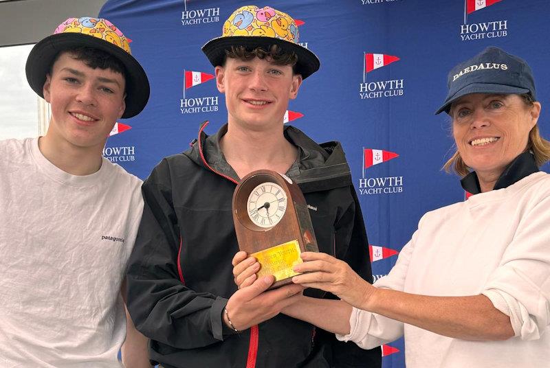 Youth Winners, David Evans and William Draper - GP14 Leinster Championship at Howth - photo © Judith Malcolm