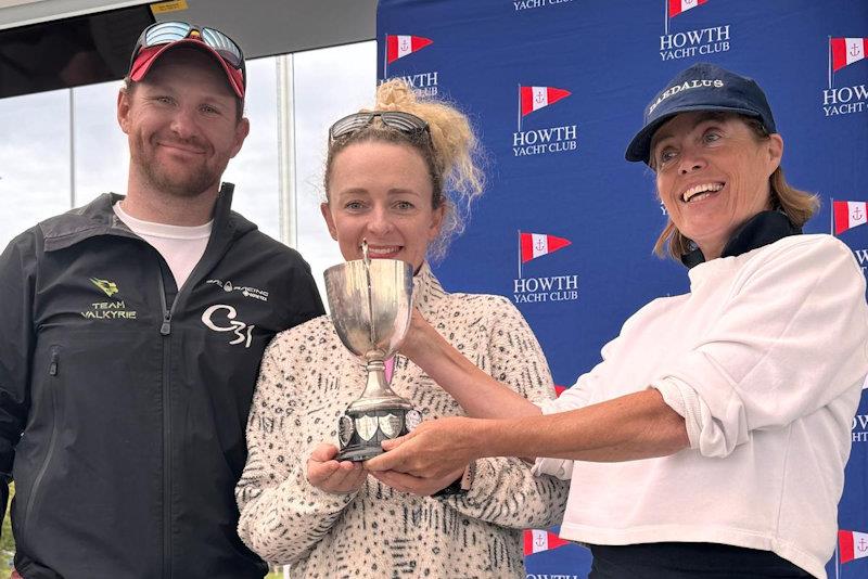 Race 3 Winners, Diana Kissane and Graham Curran - GP14 Leinster Championship at Howth - photo © Judith Malcolm