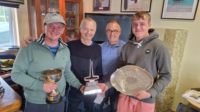 Ross Kearney and Daniel Nelson win the GP14 Championship of Ireland at Newtownards Sailing Club photo copyright Bob Torrens taken at Newtownards Sailing Club and featuring the GP14 class