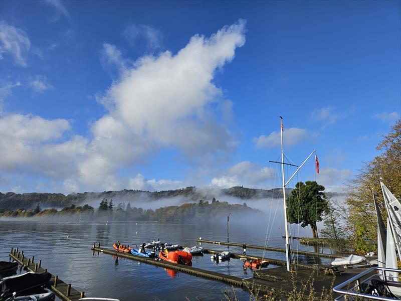 Royal Windermere GP14 Northern Bell Open photo copyright David Heron taken at Royal Windermere Yacht Club and featuring the GP14 class