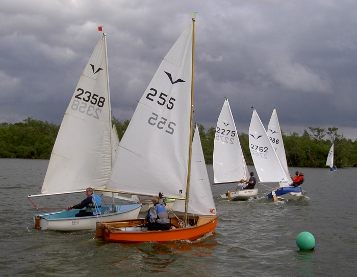 The 2007 Inland Championships photo copyright Keith Woodrow taken at Horning Sailing Club and featuring the Gull class