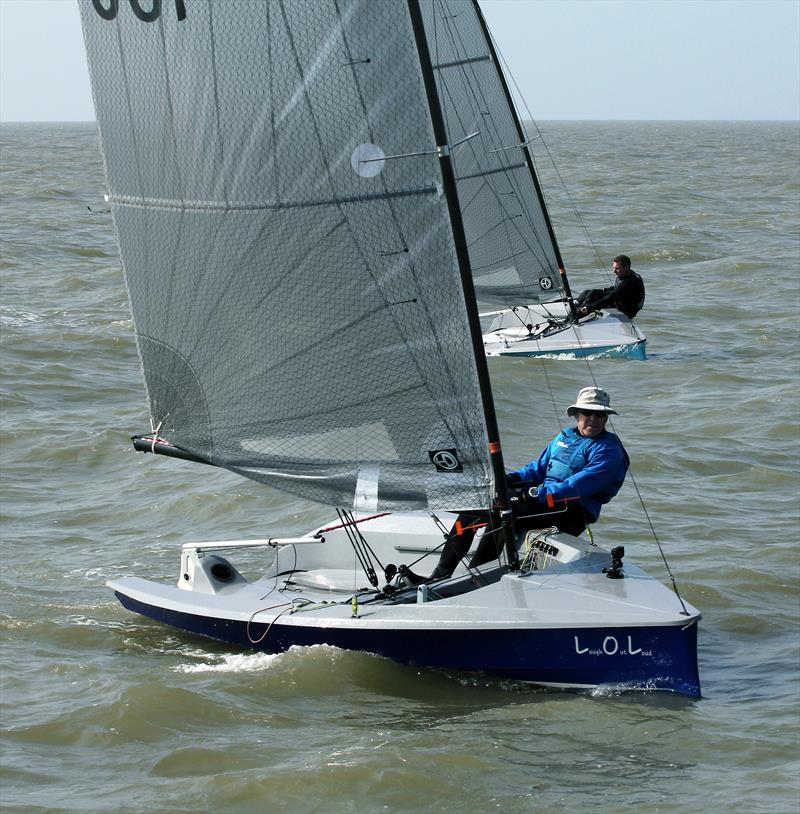 Day 1 of the Hadron H2 Nationals at Herne Bay photo copyright Nick Champion / www.championmarinephotography.co.uk taken at Herne Bay Sailing Club and featuring the Hadron H2 class