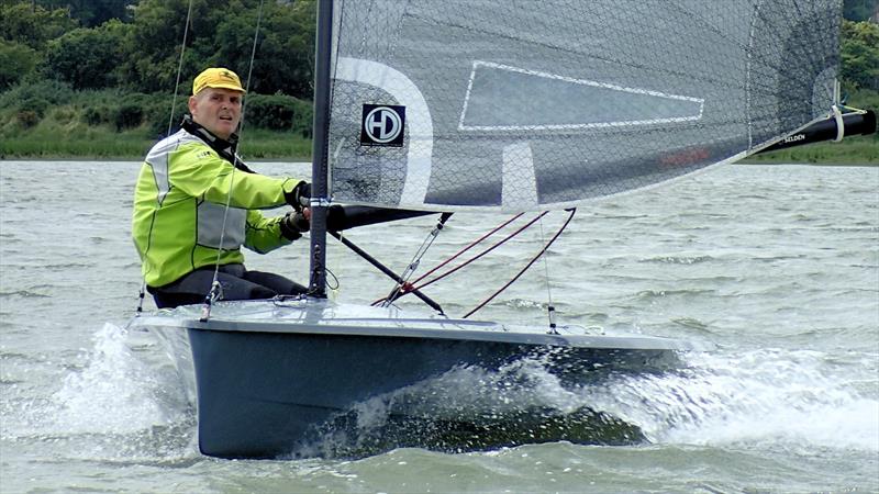 Steven Hendon gave Richard Le Mare some strong competition, finishing second overall in the Hadron H2 Open at Deben Yacht Club - photo © Keith Callaghan