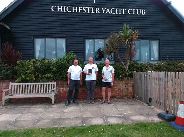 Chichester Hadron H2 Open Prize Winners photo copyright CYC Race team taken at Chichester Yacht Club and featuring the Hadron H2 class