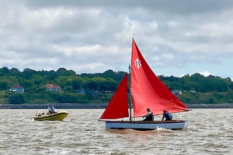 Team Conway heading inshore - West Kirby SC Star class Classic Boat Challenge - photo © Sarah Rees