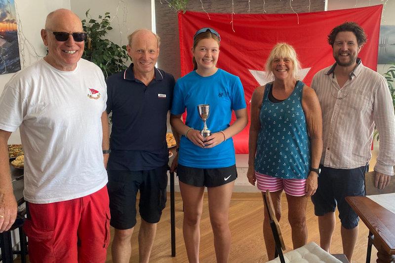 Trearddur Bay's Philip Barnes and Isobel Sandow win overall - Inter-Club Classic Boat Challenge at West Kirby - photo © Alan Jenkins