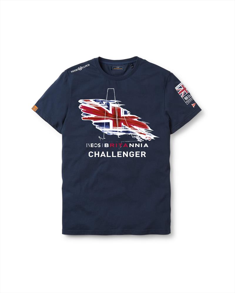 Limited edition INEOS Britannia Official Challenger Tee photo copyright Henri-Lloyd taken at  and featuring the  class