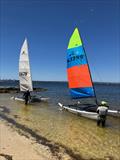 Darren and Brad at Nedlands Yacht Club © H14 class