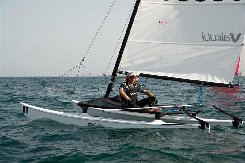 Hobie 14 World Championships in Cesenatico, Italy photo copyright Australian National Hobie Class Association taken at  and featuring the Hobie 14 class