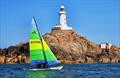 Top Kat off Corbiere during the Citco Round Jersey Race 2025 &copy; RCIYC(Jersey)