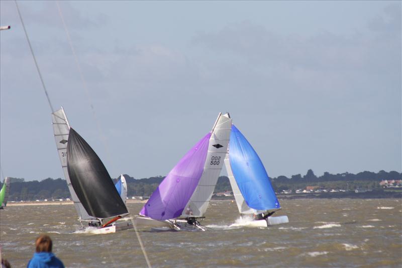 Hurricane nationals during Regfest at Brightlingsea photo copyright Caroline Bolingbroke taken at Brightlingsea Sailing Club and featuring the Hurricane 5.9 SX class