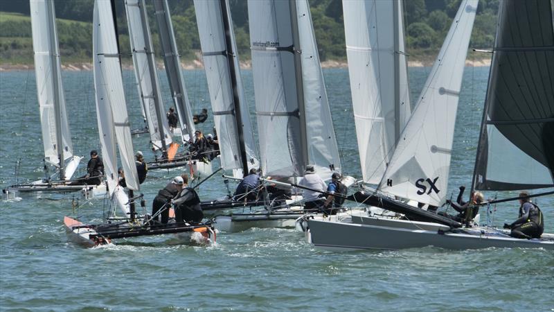 Hurricane 5.9 SX Travellers at Starcross photo copyright Heather Davies taken at Starcross Yacht Club and featuring the Hurricane 5.9 SX class