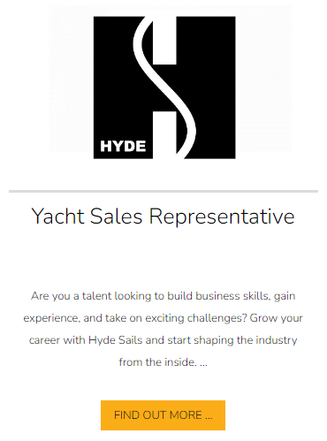 Yacht Sales Representative