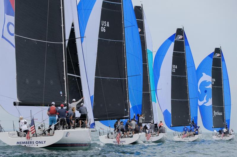 The IC 37 Class, a very active fleet in Newport, will race for top places in this weekend's Newport Regatta photo copyright Rod Harris/Sail Newport/2023 taken at Sail Newport and featuring the IC37 class