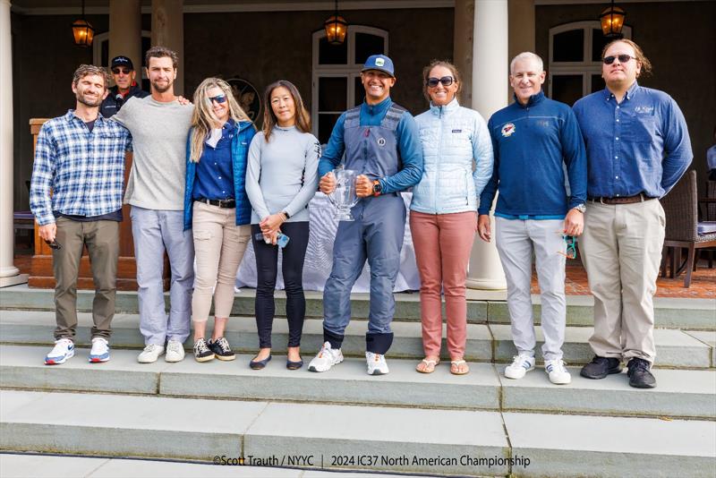 Daniel Thielman's Kuai team wins the season title during the 2024 IC37 North American Championship - photo © Scott Trauth / NYYC