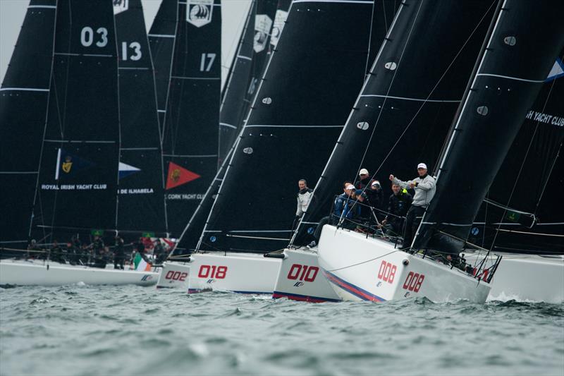 Johanna Sommarlund, helmswoman for the Royal Swedish Yacht Club (Bow No. 8) - photo © Allison Chenard / NYYC